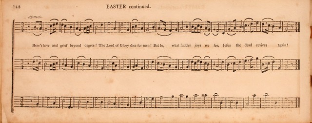 The Middlesex Collection of Church Music: or, ancient psalmody revived: containing a variety of psalm tunes, the most suitable to be used in divine service (2nd ed. rev. cor. and enl.) page 144