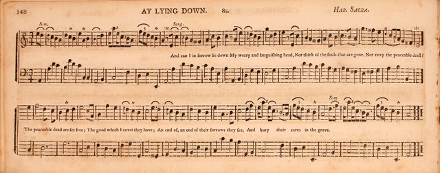 The Middlesex Collection of Church Music: or, ancient psalmody revived: containing a variety of psalm tunes, the most suitable to be used in divine service (2nd ed. rev. cor. and enl.) page 148