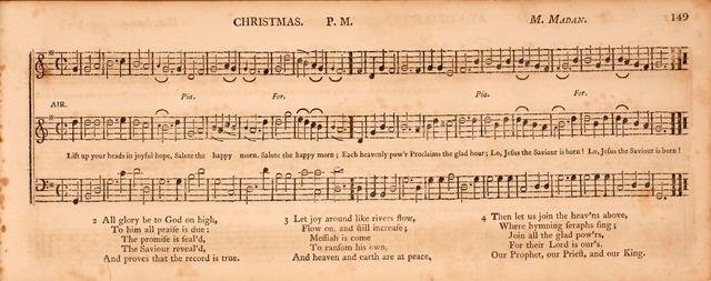 The Middlesex Collection of Church Music: or, ancient psalmody revived: containing a variety of psalm tunes, the most suitable to be used in divine service (2nd ed. rev. cor. and enl.) page 149