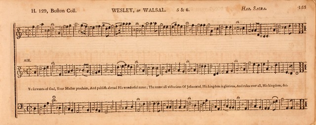 The Middlesex Collection of Church Music: or, ancient psalmody revived: containing a variety of psalm tunes, the most suitable to be used in divine service (2nd ed. rev. cor. and enl.) page 155