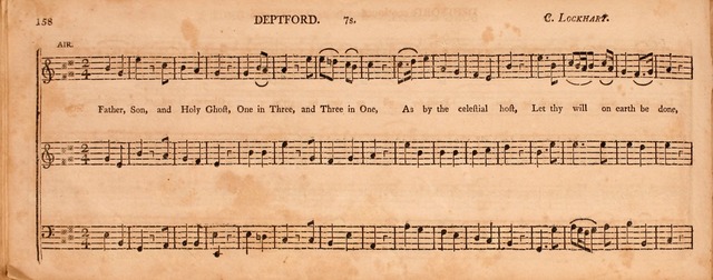 The Middlesex Collection of Church Music: or, ancient psalmody revived: containing a variety of psalm tunes, the most suitable to be used in divine service (2nd ed. rev. cor. and enl.) page 158