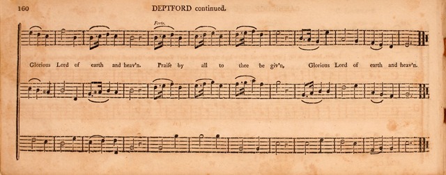 The Middlesex Collection of Church Music: or, ancient psalmody revived: containing a variety of psalm tunes, the most suitable to be used in divine service (2nd ed. rev. cor. and enl.) page 160