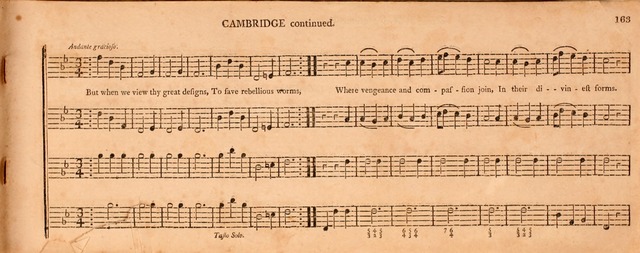 The Middlesex Collection of Church Music: or, ancient psalmody revived: containing a variety of psalm tunes, the most suitable to be used in divine service (2nd ed. rev. cor. and enl.) page 163