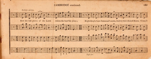 The Middlesex Collection of Church Music: or, ancient psalmody revived: containing a variety of psalm tunes, the most suitable to be used in divine service (2nd ed. rev. cor. and enl.) page 165