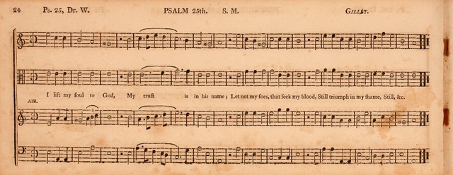 The Middlesex Collection of Church Music: or, ancient psalmody revived: containing a variety of psalm tunes, the most suitable to be used in divine service (2nd ed. rev. cor. and enl.) page 24