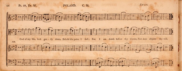 The Middlesex Collection of Church Music: or, ancient psalmody revived: containing a variety of psalm tunes, the most suitable to be used in divine service (2nd ed. rev. cor. and enl.) page 66