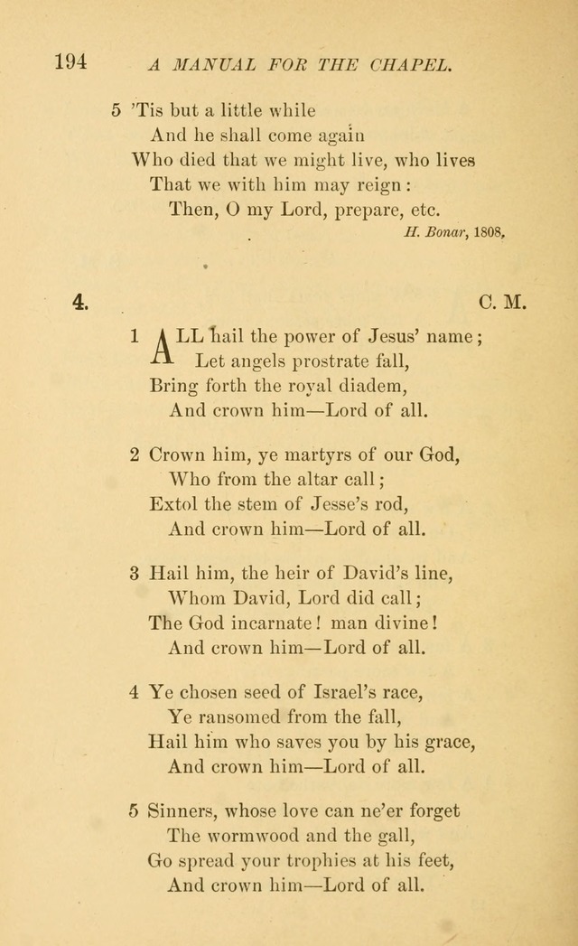 Manual for the chapel of Girard College page 201