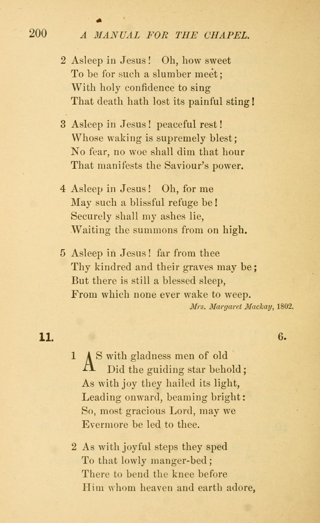 Manual for the chapel of Girard College page 207