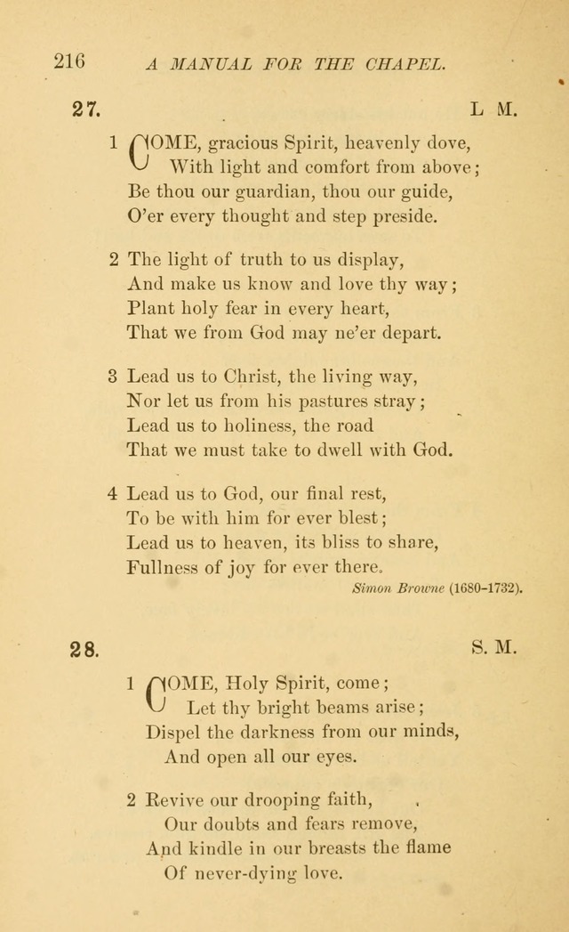 Manual for the chapel of Girard College page 223