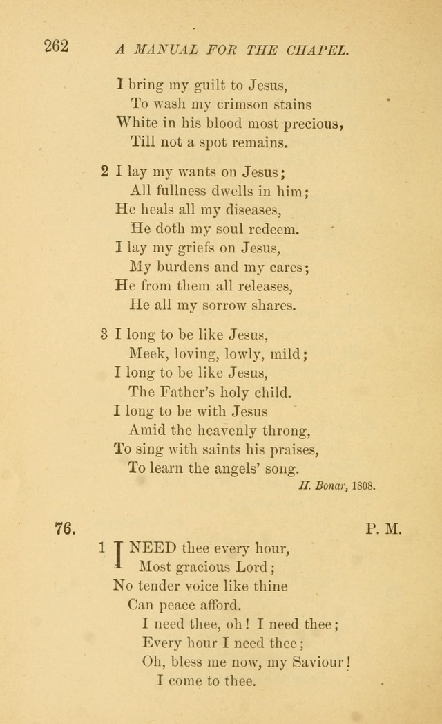 Manual for the chapel of Girard College page 271