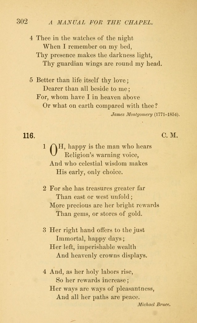 Manual for the chapel of Girard College page 311