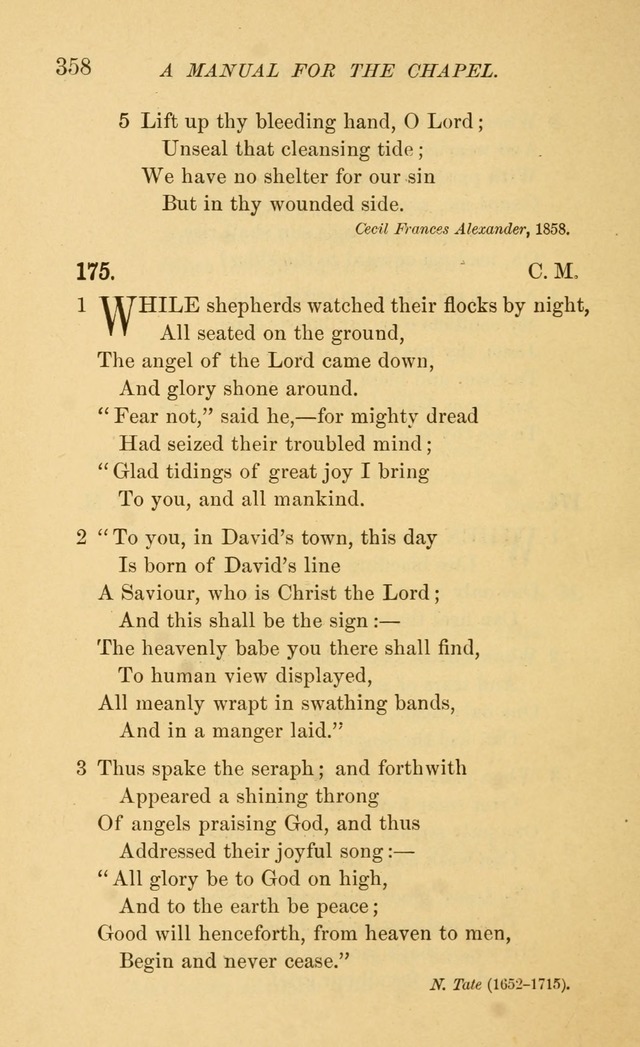 Manual for the chapel of Girard College page 367