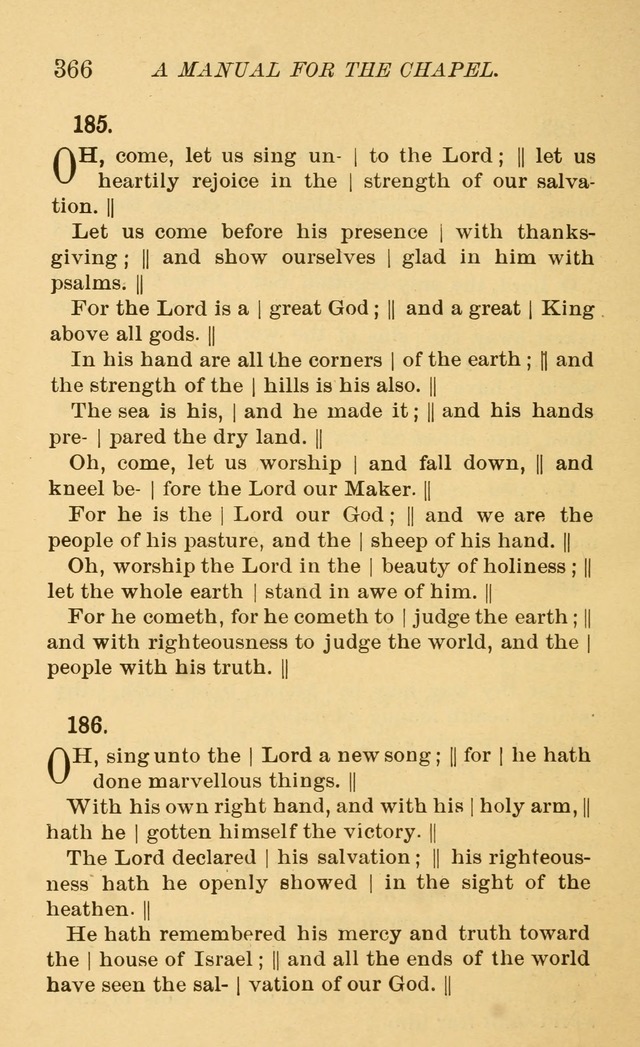 Manual for the chapel of Girard College page 375