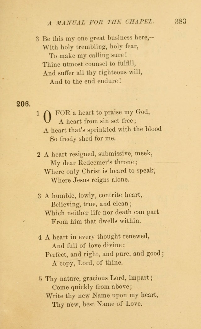 Manual for the chapel of Girard College page 392