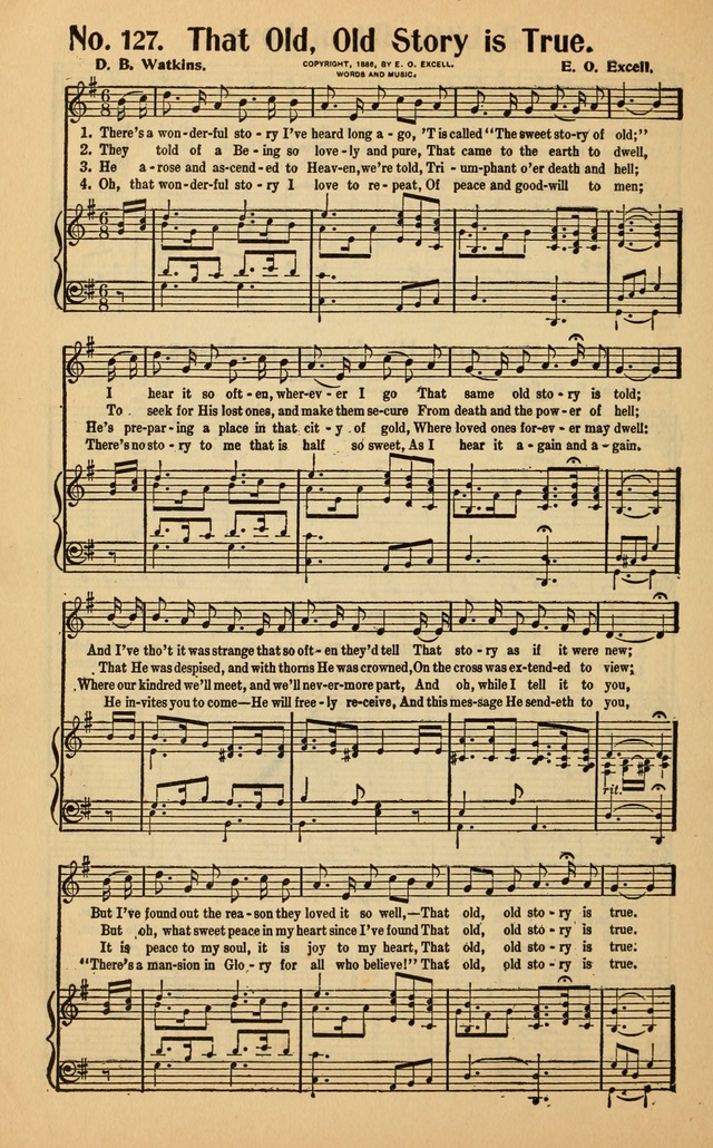 Make Christ King: a selection of high class gospel music for use in general worship and special evangelistic meetings page 134