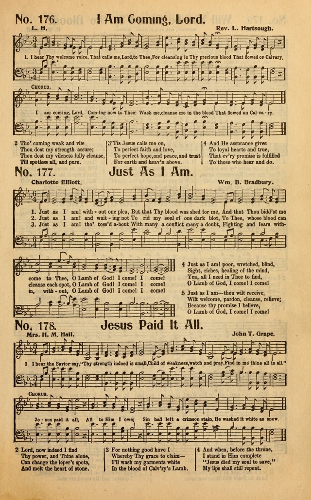 Make Christ King: a selection of high class gospel music for use in general worship and special evangelistic meetings page 191