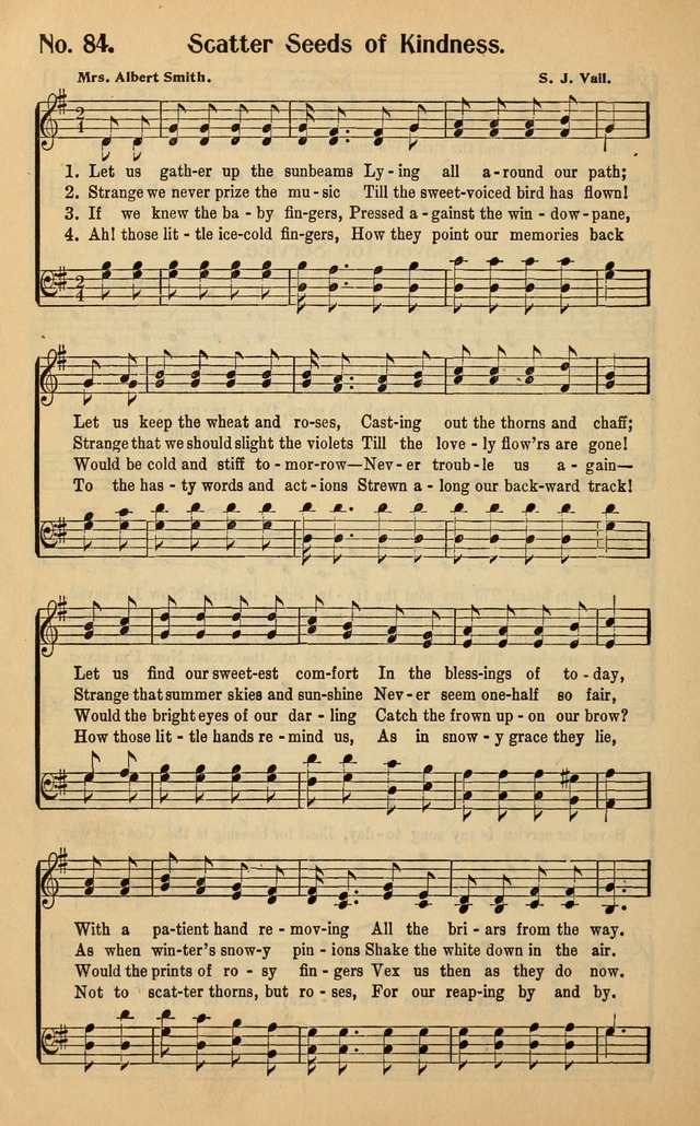 Make Christ King: a selection of high class gospel music for use in general worship and special evangelistic meetings page 88