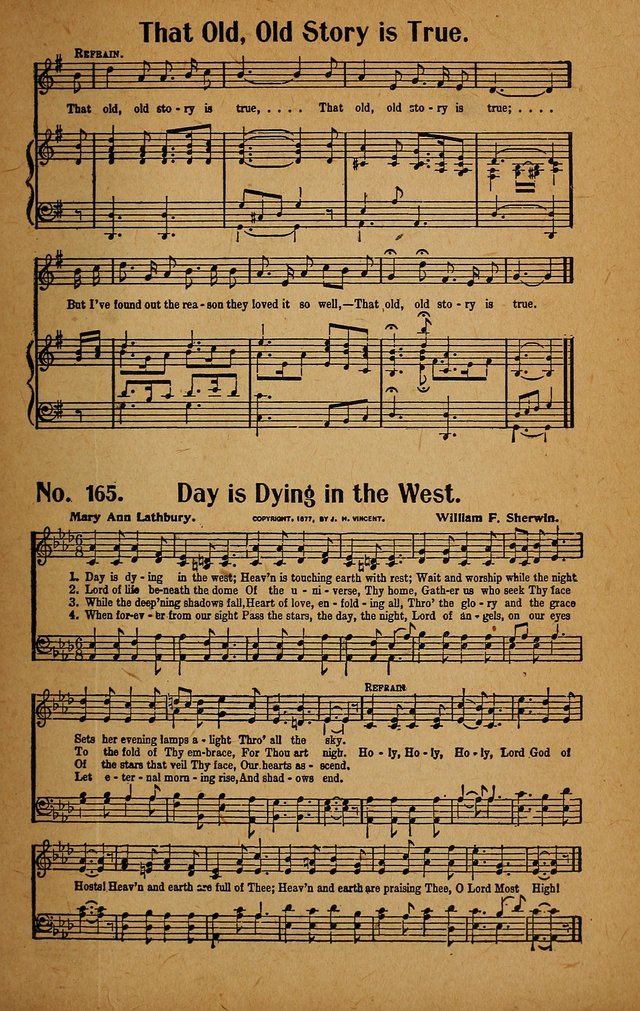 Make Christ King. Combined: a selection of high class gospel hymns for use in general worship and special evangelistic meetings page 162