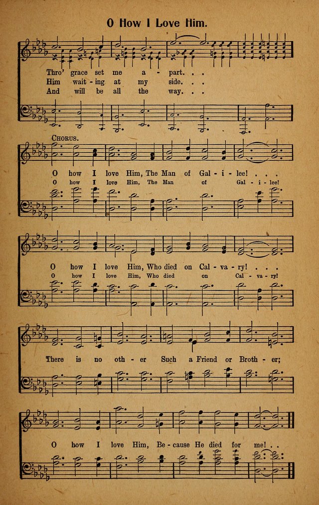 Make Christ King. Combined: a selection of high class gospel hymns for use in general worship and special evangelistic meetings page 174