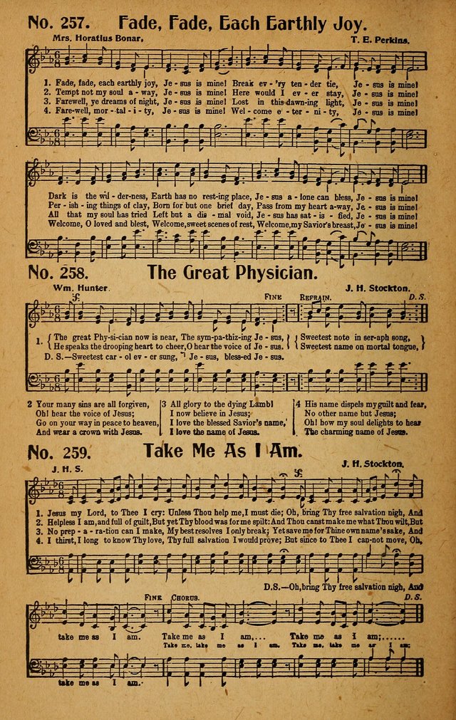 Make Christ King. Combined: a selection of high class gospel hymns for use in general worship and special evangelistic meetings page 229