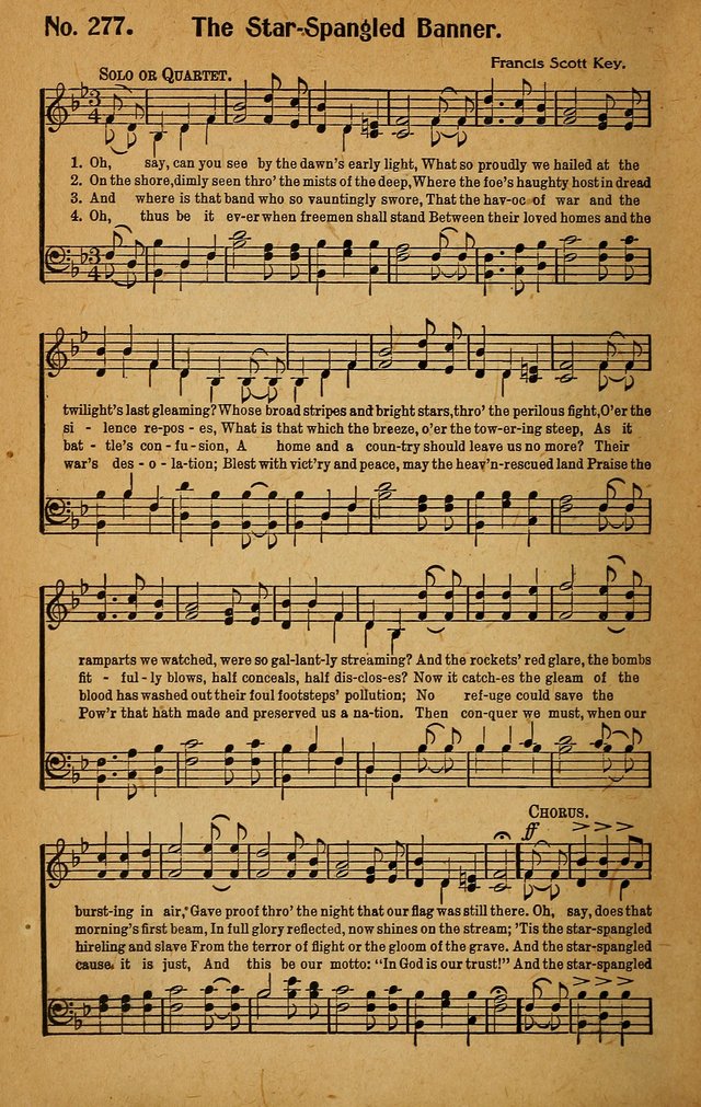 Make Christ King. Combined: a selection of high class gospel hymns for use in general worship and special evangelistic meetings page 241