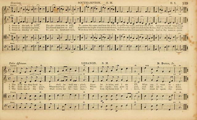 The Mozart Collection of Sacred Music: containing melodies, chorals, anthems and chants, harmonized in four parts; together with the celebrated Christus and Miserere by ZIngarelli page 139