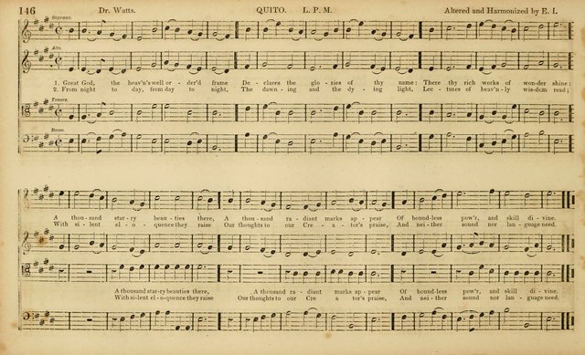 The Mozart Collection of Sacred Music: containing melodies, chorals, anthems and chants, harmonized in four parts; together with the celebrated Christus and Miserere by ZIngarelli page 146