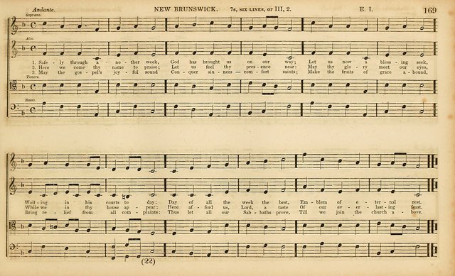 The Mozart Collection of Sacred Music: containing melodies, chorals, anthems and chants, harmonized in four parts; together with the celebrated Christus and Miserere by ZIngarelli page 169