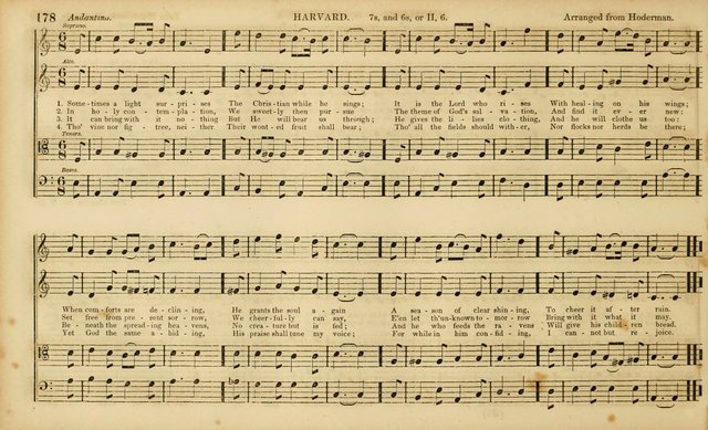 The Mozart Collection of Sacred Music: containing melodies, chorals, anthems and chants, harmonized in four parts; together with the celebrated Christus and Miserere by ZIngarelli page 178