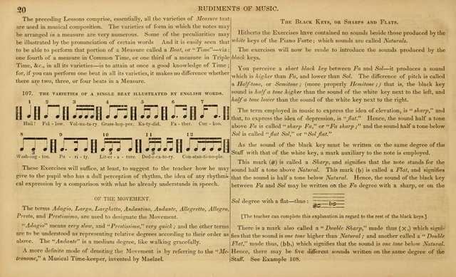 The Mozart Collection of Sacred Music: containing melodies, chorals, anthems and chants, harmonized in four parts; together with the celebrated Christus and Miserere by ZIngarelli page 20