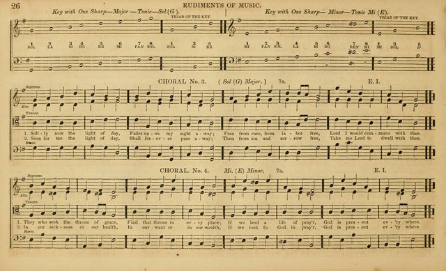 The Mozart Collection of Sacred Music: containing melodies, chorals, anthems and chants, harmonized in four parts; together with the celebrated Christus and Miserere by ZIngarelli page 26