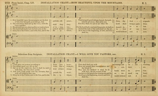 The Mozart Collection of Sacred Music: containing melodies, chorals, anthems and chants, harmonized in four parts; together with the celebrated Christus and Miserere by ZIngarelli page 272