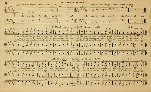 The Mozart Collection of Sacred Music: containing melodies, chorals, anthems and chants, harmonized in four parts; together with the celebrated Christus and Miserere by ZIngarelli page 30