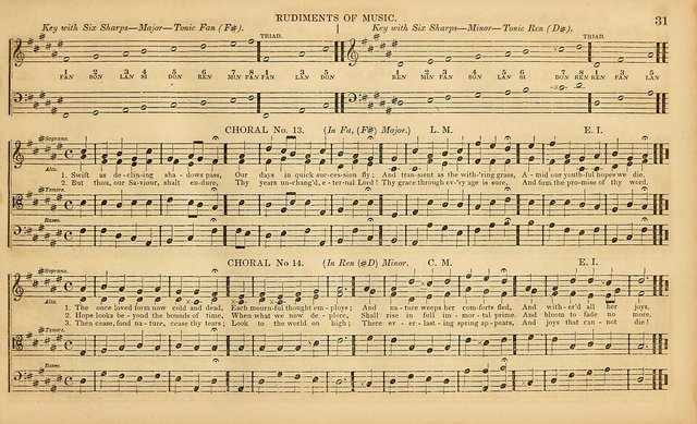 The Mozart Collection of Sacred Music: containing melodies, chorals, anthems and chants, harmonized in four parts; together with the celebrated Christus and Miserere by ZIngarelli page 31