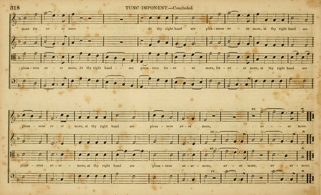 The Mozart Collection of Sacred Music: containing melodies, chorals, anthems and chants, harmonized in four parts; together with the celebrated Christus and Miserere by ZIngarelli page 318