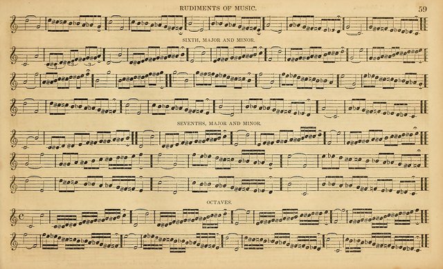 The Mozart Collection of Sacred Music: containing melodies, chorals, anthems and chants, harmonized in four parts; together with the celebrated Christus and Miserere by ZIngarelli page 59