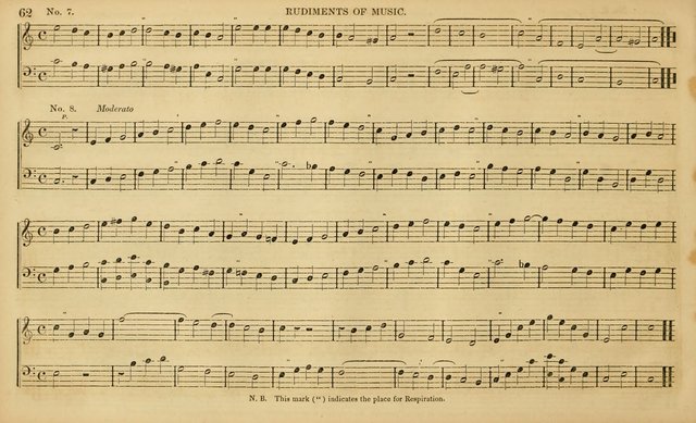 The Mozart Collection of Sacred Music: containing melodies, chorals, anthems and chants, harmonized in four parts; together with the celebrated Christus and Miserere by ZIngarelli page 62