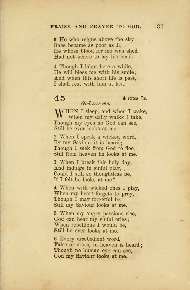 A Manual of Devotion and Hymns for the House of Refuge, City of New York page 105