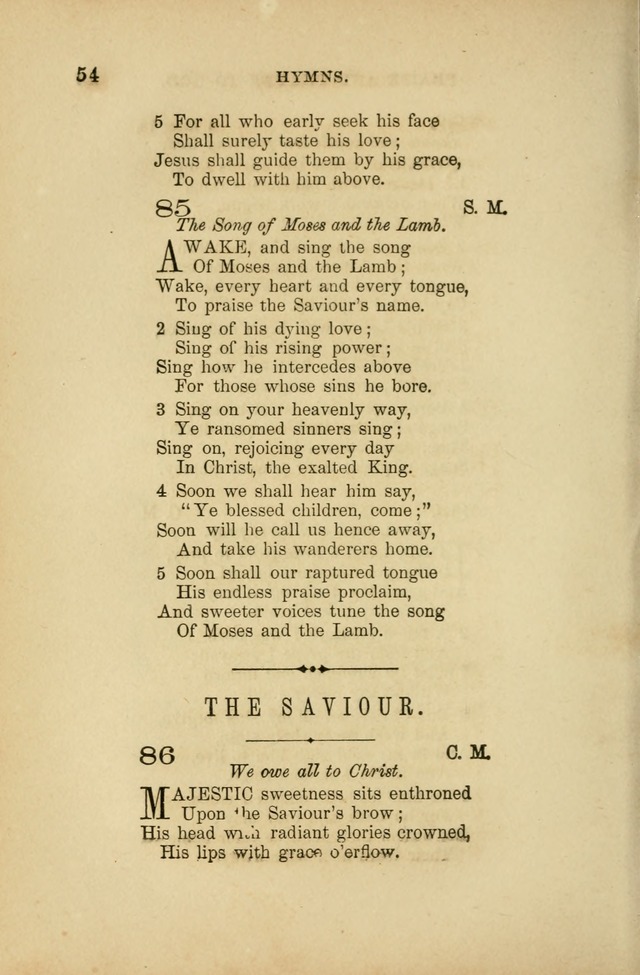 A Manual of Devotion and Hymns for the House of Refuge, City of New York page 128