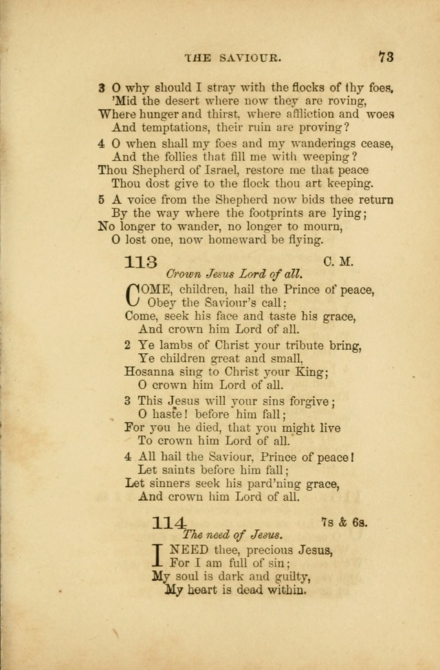 A Manual of Devotion and Hymns for the House of Refuge, City of New York page 147