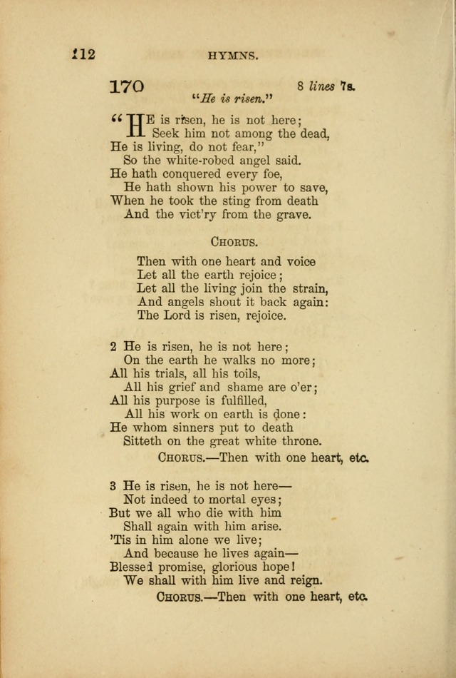 A Manual of Devotion and Hymns for the House of Refuge, City of New York page 188