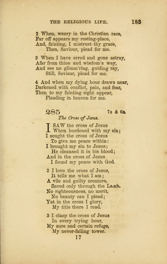 A Manual of Devotion and Hymns for the House of Refuge, City of New York page 259