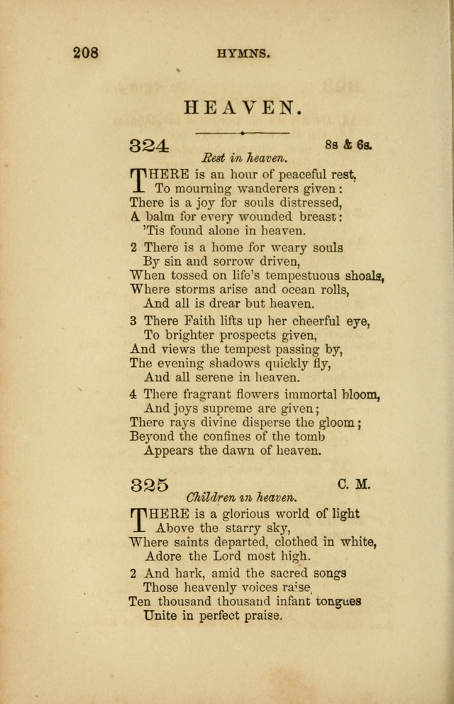 A Manual of Devotion and Hymns for the House of Refuge, City of New York page 286