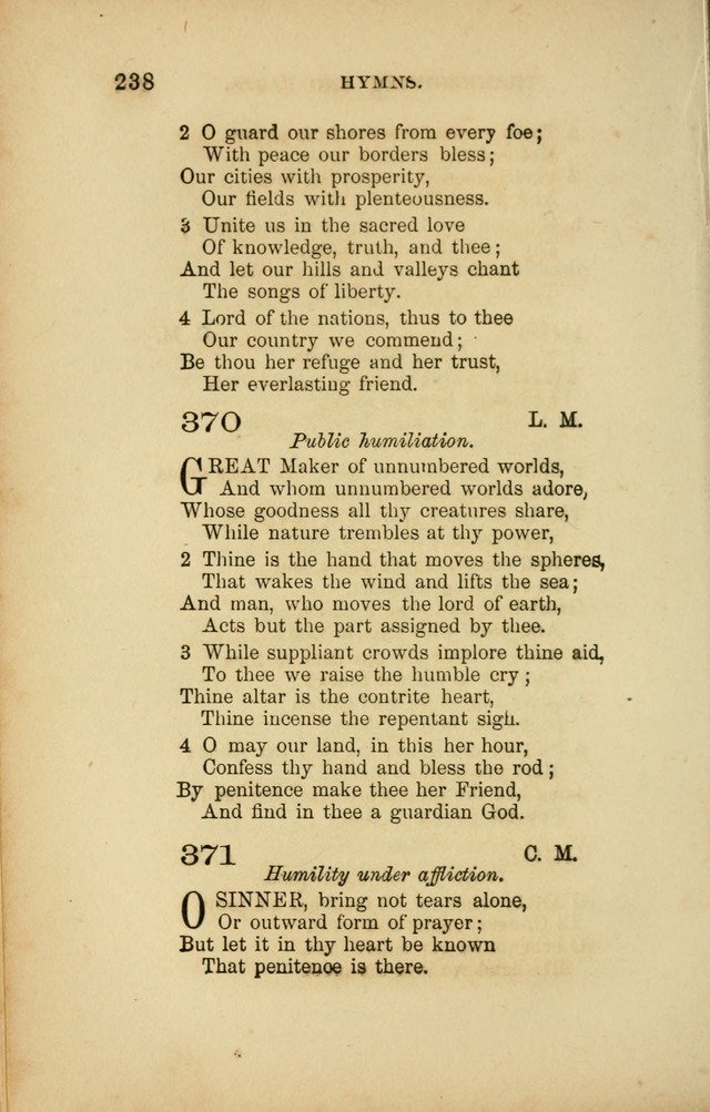 A Manual of Devotion and Hymns for the House of Refuge, City of New York page 316