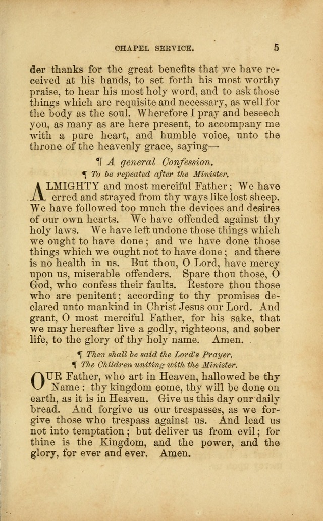 A Manual of Devotion and Hymns for the House of Refuge, City of New York page 5