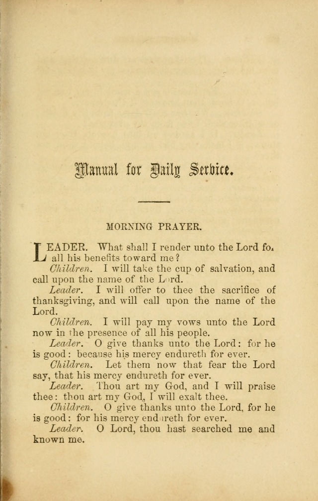 A Manual of Devotion and Hymns for the House of Refuge, City of New York page 61