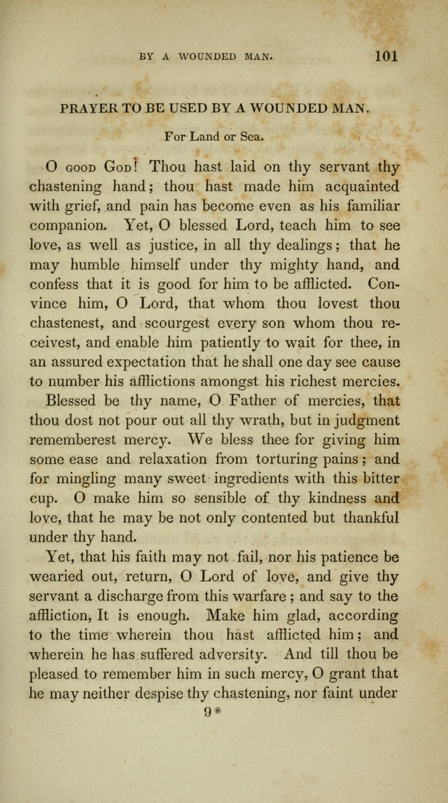 A Manual of Devotion for Soldiers and Sailors: comprising I. forms of prayer, public and private, II. a compend of Bible truth, III. The Assembly