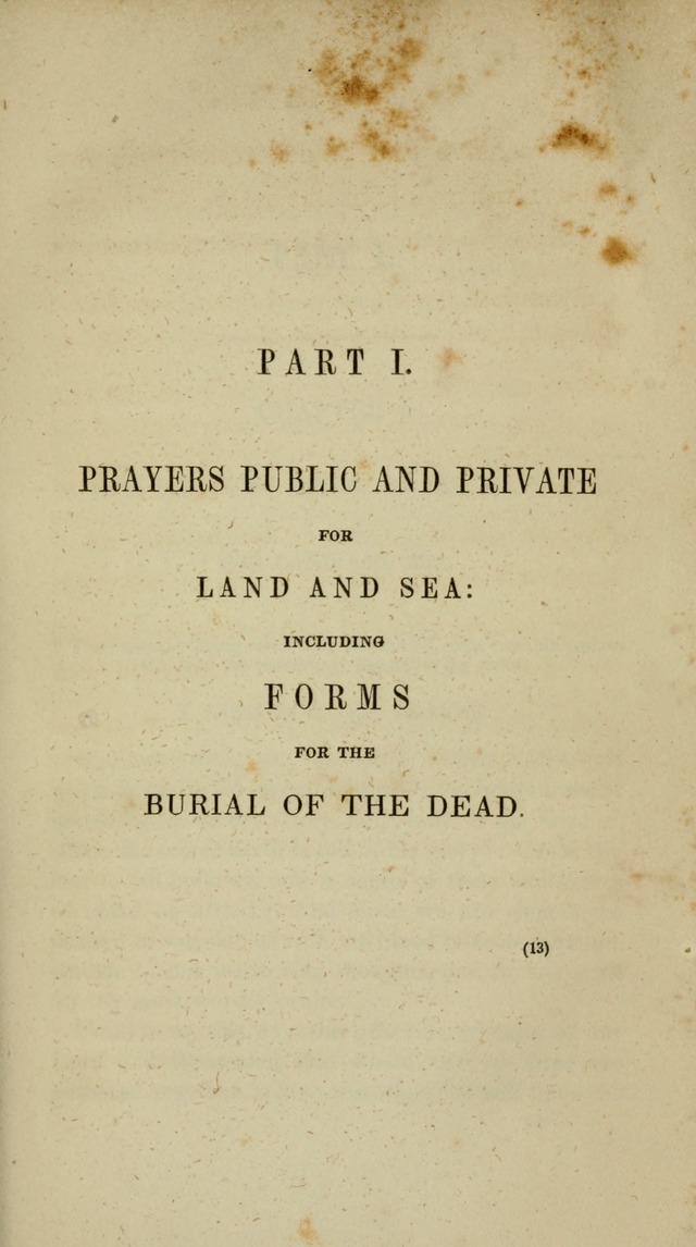 A Manual of Devotion for Soldiers and Sailors: comprising I. forms of prayer, public and private, II. a compend of Bible truth, III. The Assembly