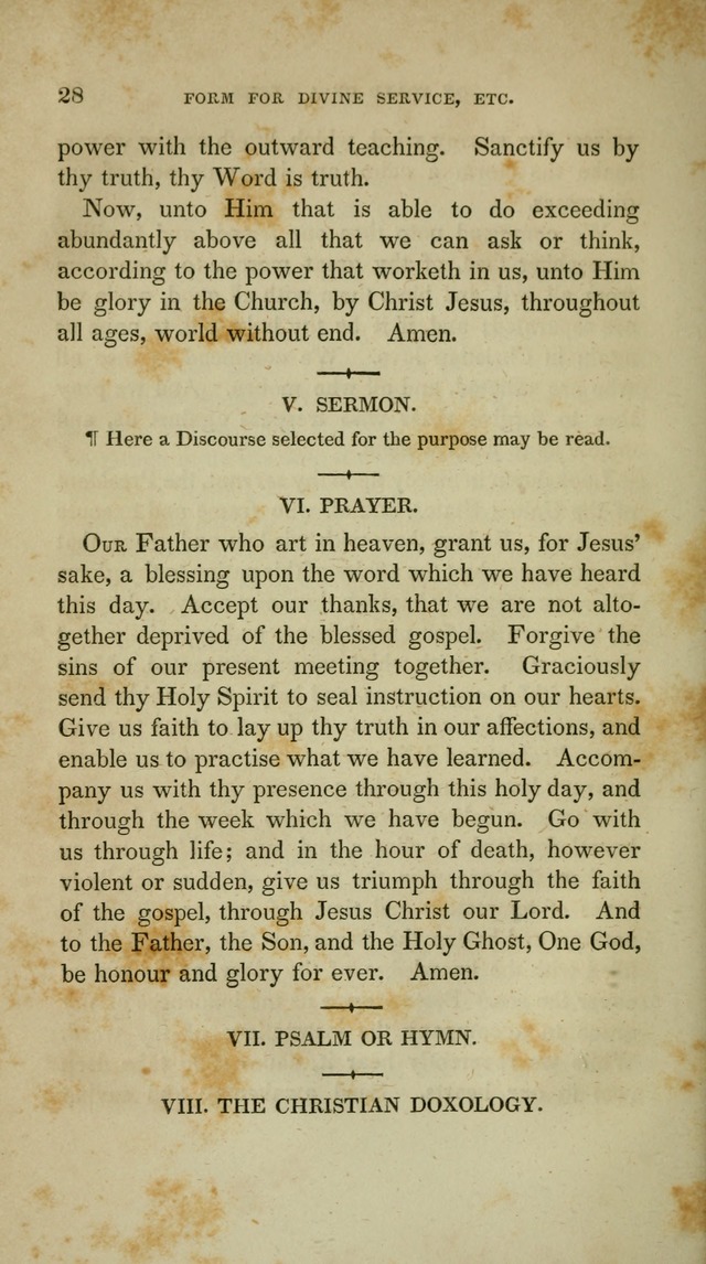 A Manual of Devotion for Soldiers and Sailors: comprising I. forms of prayer, public and private, II. a compend of Bible truth, III. The Assembly