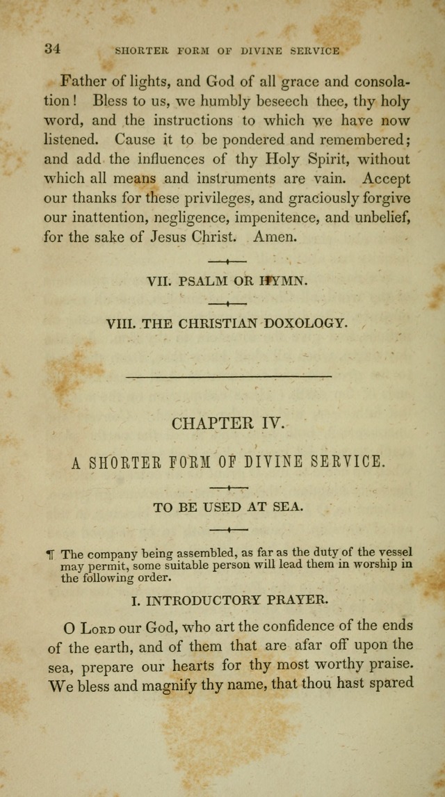 A Manual of Devotion for Soldiers and Sailors: comprising I. forms of prayer, public and private, II. a compend of Bible truth, III. The Assembly